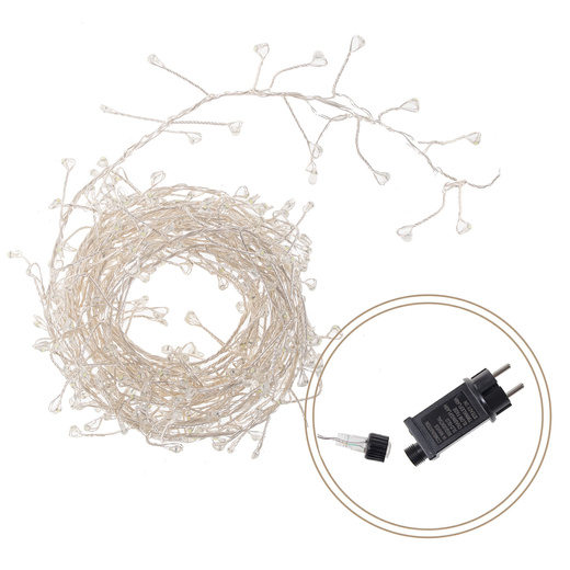 Lampki dekoracyjne 300 LED biały ciepły