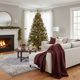 Choinka sztuczna 240 cm świerk kaukaski jak żywy Royal Trees premium drzewko świąteczne