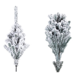 Choinka sztuczna na pniu 220 cm świerk śnieżony