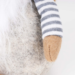 Skrzat świąteczny 52 cm ozdoba świąteczna krasnal świąteczny, gnom stojący figurka