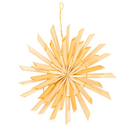 Ozdoby choinkowe, bombki słomiane 48 szt. naturalne dekoracje świąteczne, brązowe