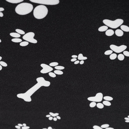 Schodki dla psa do łóżka 30 cm podest, rampa 3-stopniowa, czarne