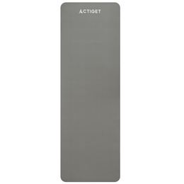 Mata do jogi, ćwiczeń fitness 183x61 cm antypoślizgowa, materac do stretchingu szary