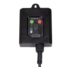 Lampki choinkowe żarówki 15 Led oświetlenie zewnętrzne solarne 10,5 m multikolor