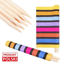 Parawan plażowy z gumowym młotkiem 10m w kolorowe pasy