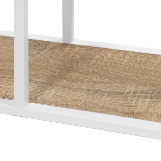 Kwietnik metalowy 113 cm stojak na kwiaty z 6 półkami loft wielopoziomowy nowoczesny