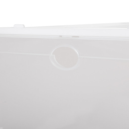 Organizer na buty 31x21,5x12,5 cm zestaw 5 szt. pojemniki z otwieraną klapą