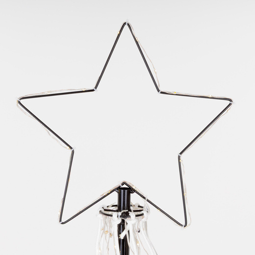 Choinka LED do ogrodu 300 cm dekoracja świecąca świąteczna 480 LED ciepły biały