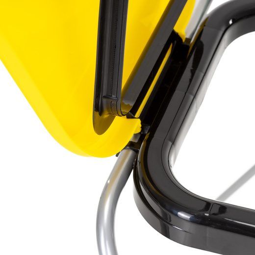 Stelaż na trzy worki do segregacji odpadów, stojak z pokrywami na śmieci