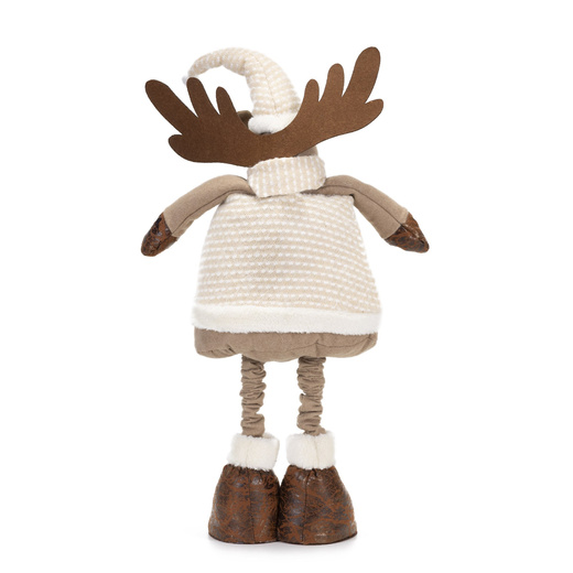 Świąteczny renifer 110 cm ozdoba pod choinkę figurka dekoracja bożonarodzeniowa
