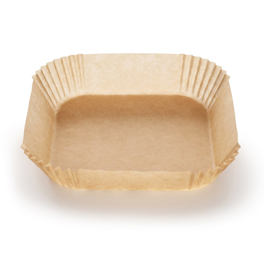 Wkłady papierowe do Airfryer 100 szt. tacki do frytkownicy beztłuszczowej 20 x 20 cm
