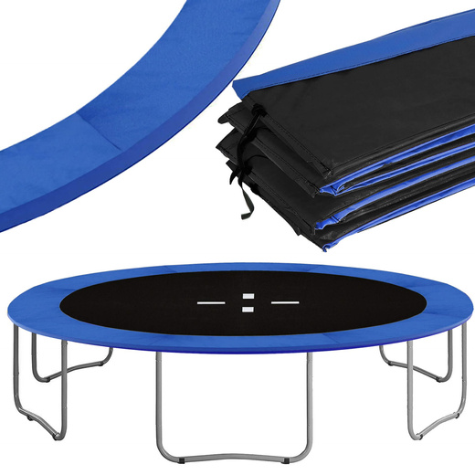 Osłona na sprężyny z siatką do trampoliny zewnętrzną 10FT 300/305/312 cm niebieska