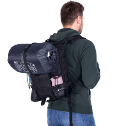 Plecak trekkingowy, turystyczny 35 l wojskowy czarny