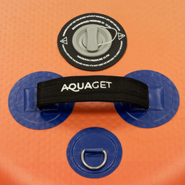 Deska pompowana do pływania SUP 350 cm z siedziskiem paddleboard z wyposażeniem