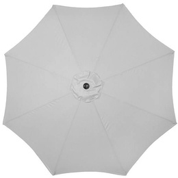 Parasol ogrodowy składany 300 cm duży na balkon szary