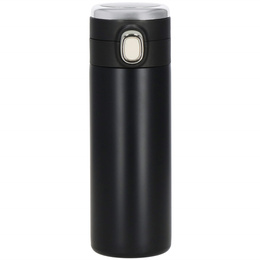 Kubek termiczny 420 ml ze stali nierdzewnej na kawę herbatę, z wyświetlaczem temp. czarny