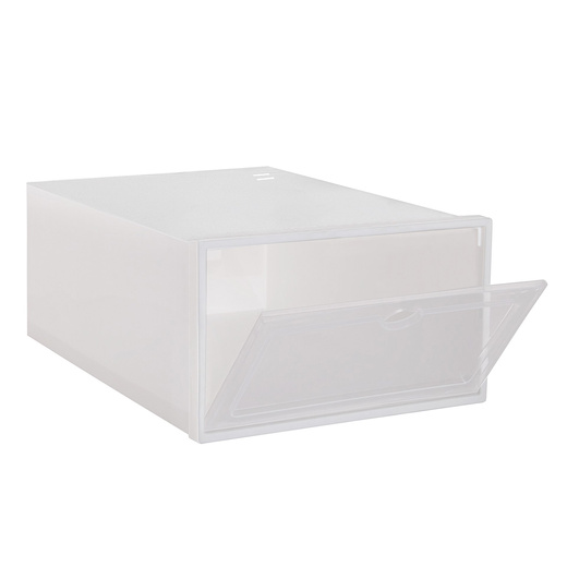 Organizer na buty 31x21,5x12,5 cm zestaw 5 szt. pojemniki z otwieraną klapą