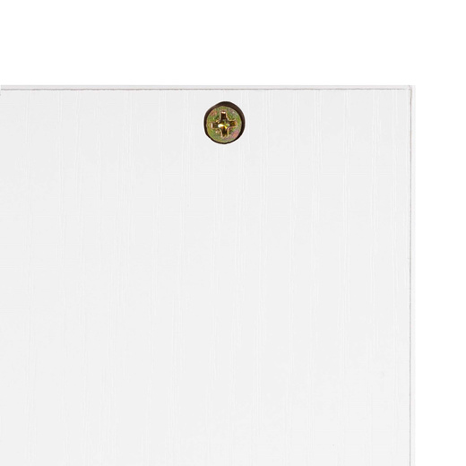 Półki ścienne 3 szt. na przyprawy, książki półki wiszące nowoczesne białe