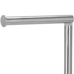 Uchwyt na papier toaletowy, stojak 2w1 chromowany