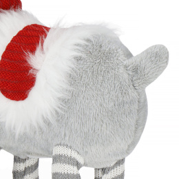 Świąteczny renifer figurka z teleskopowymi nóżkami ozdoba na święta