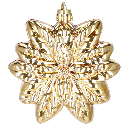 Bombki choinkowe 72 szt. ozdoby świąteczne złoty