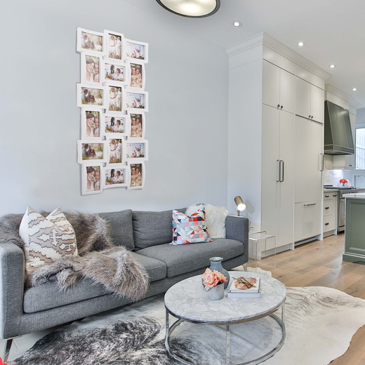 Ramka na zdjęcia 18 zdjęć multiramka 10x15 biała