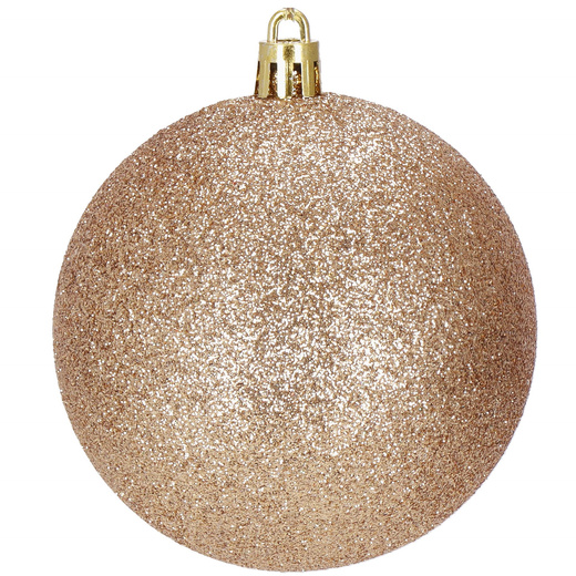 Bombki choinkowe 33 szt. ozdoby świąteczne rose gold zestaw