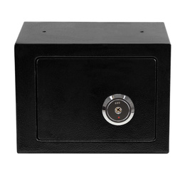 Sejf domowy na pieniądze, kasetka, skrzynka kasa pancerna z 3 kluczami czarna