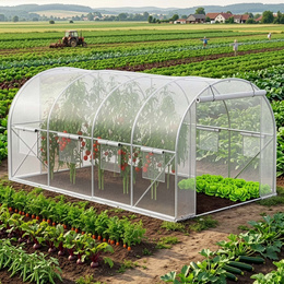 Folia na tunel ogrodowy 4x2,5x2 m zapasowe poszycie na szklarnię foliak UV-4 140g/m