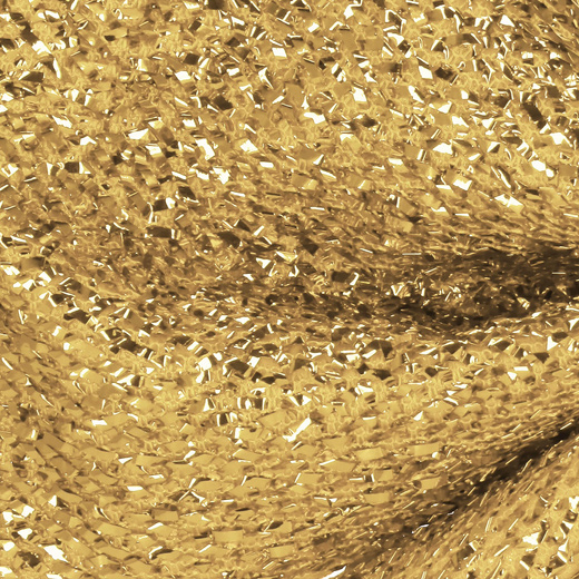 Kokardka świąteczna na choinkę 22 cm brokatowa zawieszka choinkowa złota