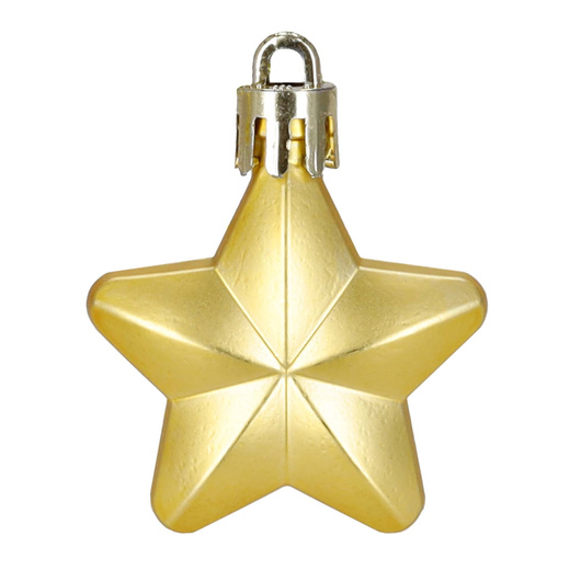 Bombki choinkowe 47 szt. zestaw dekoracji świątecznych, nietłukące, brązowy, złoty, biały