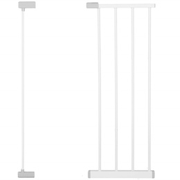 Bramka zabezpieczająca barierka rozporowa 76-120 cm biała