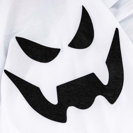 Dekoracja na Halloween duch w kapeluszu świecący ozdoba LED wisząca podświetlana duszek