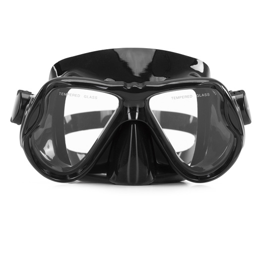 Maska do nurkowania z rurką, Anti-fog filtr UV DryTop gogle do pływania