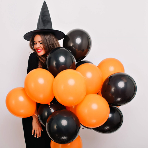 Dekoracje na Halloween zestaw balony girlanda kurtyna ozdoby na Halloween