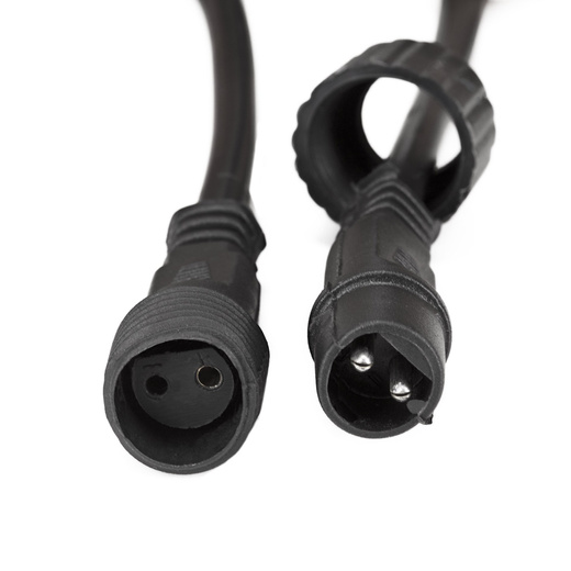 Przedłużacz do lampek choinkowych PRO 5 m + zasilacz PRO 12W + pilot z funkcją timer