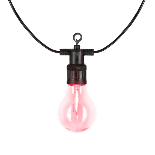 Lampki choinkowe żarówki 20 Led oświetlenie zewnętrzne girlanda 13 m multikolor