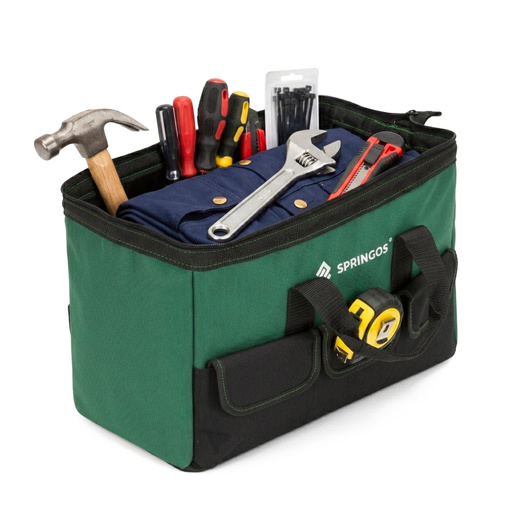 Torba na narzędzia 40x18x34 cm monterska samochodowy organizer z kieszeniami wielofunkcyjny