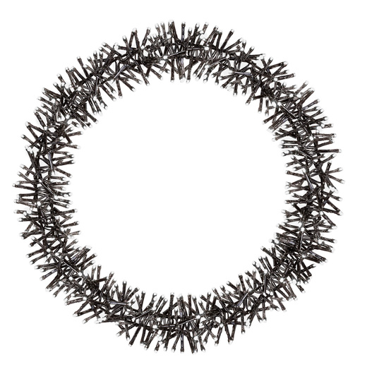 Wieniec świetlny 40 cm stroik świateczny na drzwi 300 LED ciepły biały