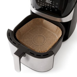 Wkłady papierowe do Airfryer 300 szt. tacki do frytkownicy beztłuszczowej 20x20 cm
