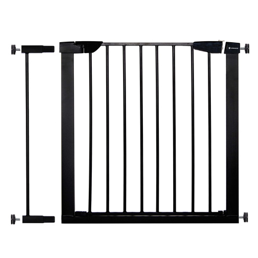 Bramka zabezpieczająca barierka rozporowa 75-89 cm czarna