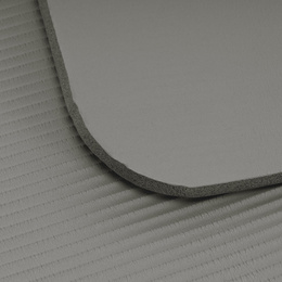 Mata do jogi, ćwiczeń fitness 183x61 cm antypoślizgowa, materac do stretchingu szary