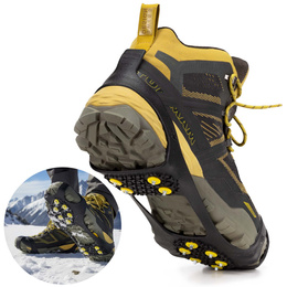 Raczki na buty turystyczne, nakładki kolce rozmiar 40-45 czarne