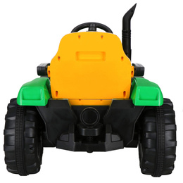 Traktor z przyczepą dla dzieci elektryczny jeździk na akumulator sterowany pilotem