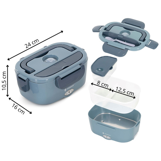 Pojemnik na żywność, podgrzewany Lunchbox elektryczny 1,5 l termos obiadowy