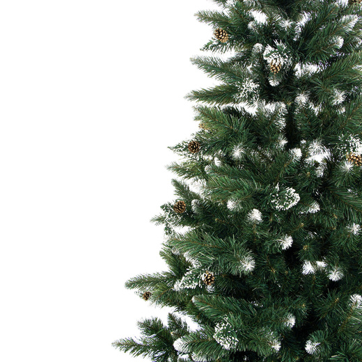 Choinka sztuczna premium 220 cm sosna diamentowa drzewko bożonarodzeniowe