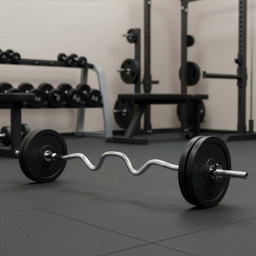 Gryf mocno łamany 120 cm sztanga ze stali chromowanej 2 zaciski 25 mm