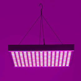 Lampa do doświetlania roślin 225 LED wiszący panel do wzrostu uprawy warzyw sadzonek 36 W