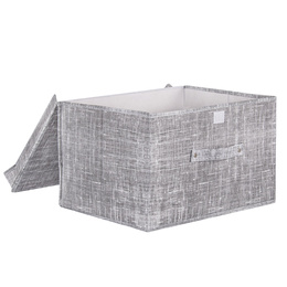 Pudełko do przechowywania 30x50x40cm organizer zamykany szary