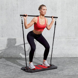 Zintegrowany system przenośny do ćwiczeń, stacja treningowa crossfit pompki, gumy